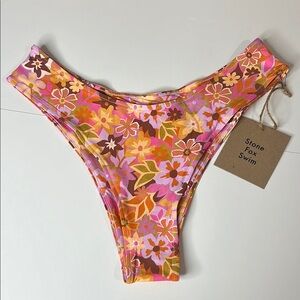 Stone Fox Swim Retro Pop Bikini Bottom